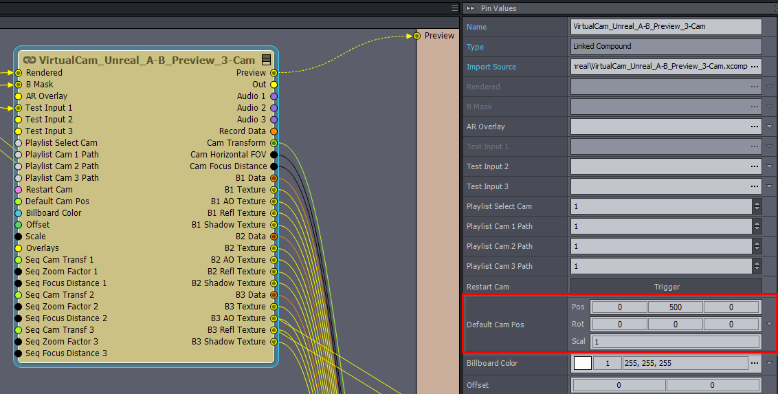 Set Camera Path A & B With Ass | Forum | Aximmetry