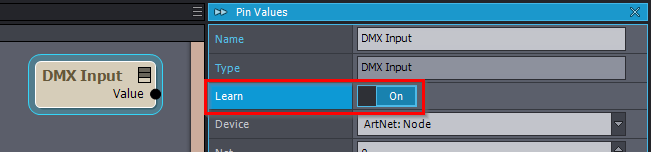 DMX in/out fixture control in aximmetry composer studio