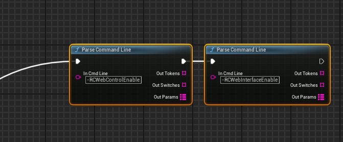 Command Line Arguments - Remote Control in Cooked Mode