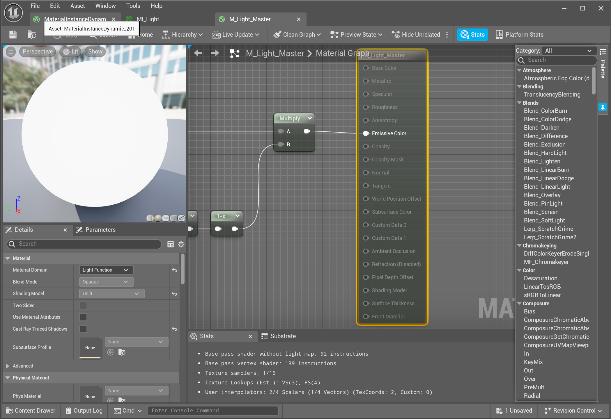 Using DMX fixtures from Unreal Engine  with augmented reality camera in Aximmetry.