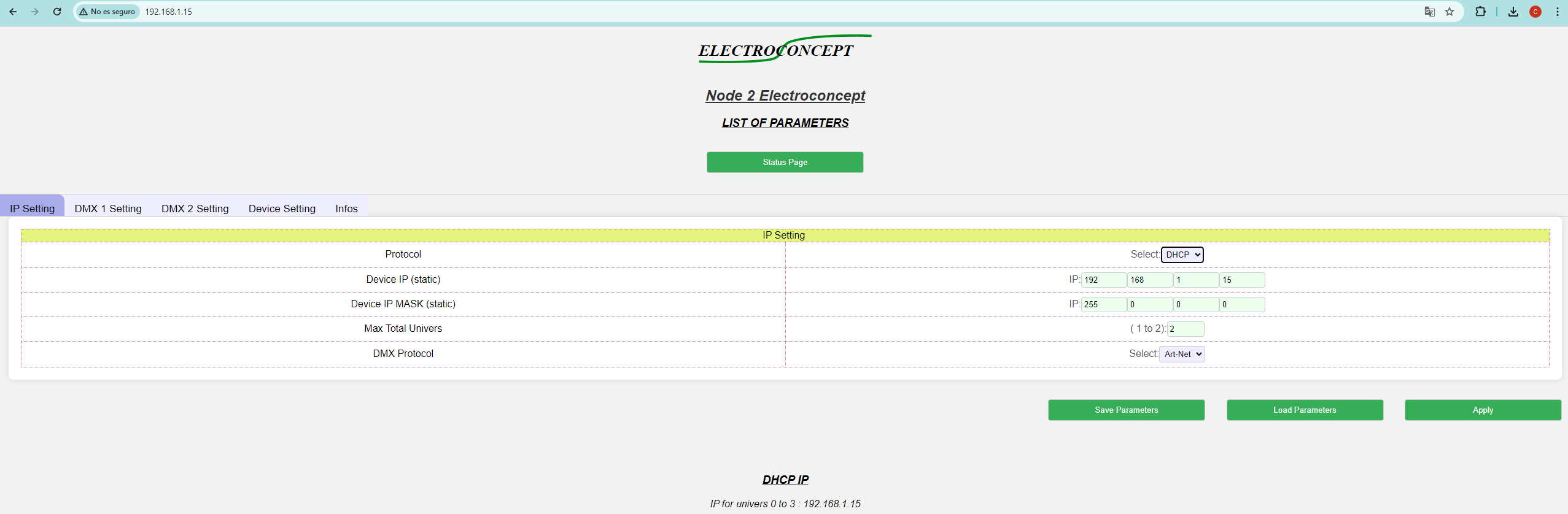 DMX in/out fixture control in aximmetry composer studio