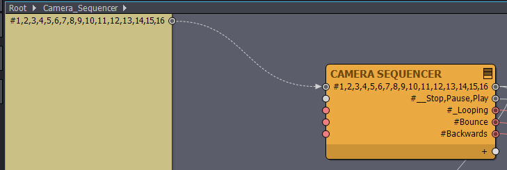 camera sequencer xcomp not appearing as it should