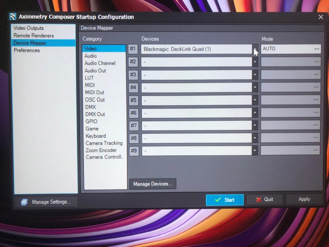 blackmagic  Decklink Quad 2 sdi output trouble