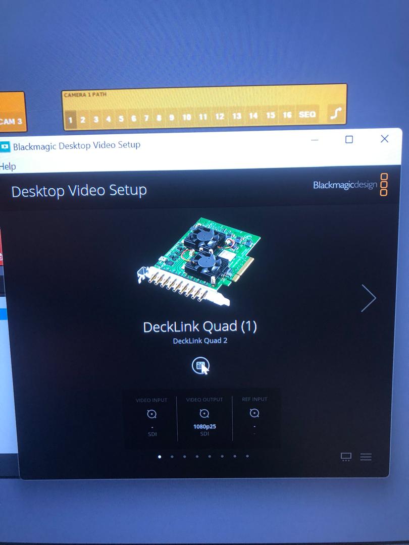 blackmagic  Decklink Quad 2 sdi output trouble