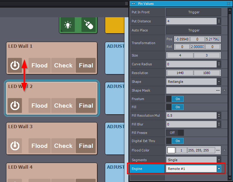 Multicam, fill control and 360 player