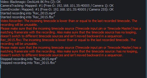 Urgent: Issue with Timecode and Latency