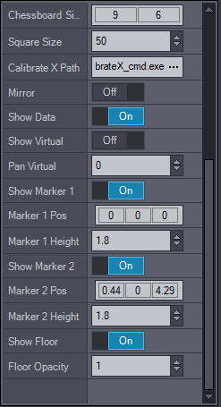 Basic Calibrator does not display floor and Marker