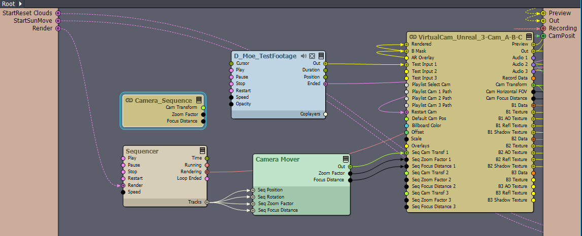 Sequencer Help with Unreal and Studio DE