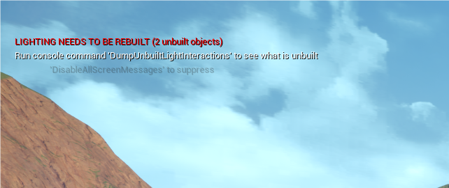 There is no indication in UE5 that lighting needs to be built, but in aximmetry it is shown that lighting needs to be built